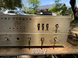 Fisher X202b Integrated Amplifier Tube Amp 7591 12AX7 For Parts