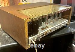 Fisher X-100-2 Integrated Tube Amplifier working condition