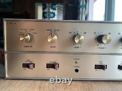 Fisher X-100-A Integrated Amplifier Tube Amperex 7189 12AX7 Working