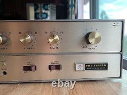 Fisher X-100-A Integrated Amplifier Tube Amperex 7189 12AX7 Working