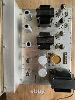 Fisher X-100-A Integrated Amplifier Tube Amperex 7189 12AX7 Working