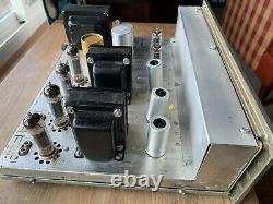 Fisher X-100-A Integrated Amplifier Tube Amperex 7189 12AX7 Working