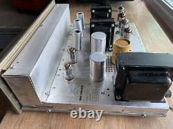 Fisher X-100-A Integrated Amplifier Tube Amperex 7189 12AX7 Working