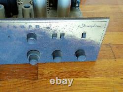 Fisher X-100 Tube Integrated Amplifier For Parts/Services