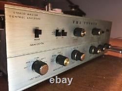 Fisher X-100 Tube Stereo Integrated Amplifier EL84 12AX7 Works Great Clean