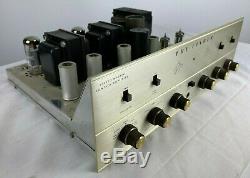 Fisher X-100b Stereo Tube Integrated Amplifier Serviced Tested Sounds Superb