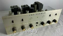 Fisher X-100b Stereo Tube Integrated Amplifier Serviced Tested Sounds Superb