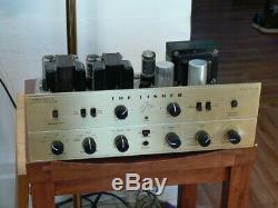 Fisher X 101 B tube integrated Amp Amplifier