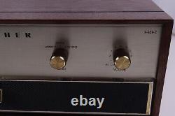 Fisher X-101-C Stereo Master Control (Integrated) Amplifier==X-Nice with Cabinet