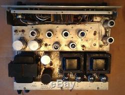 Fisher X-202-B Integrated Tube Amplifier Works