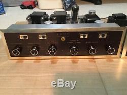 Great Pair Vintage Scott Lk-48 Tube Integrated Amp<-110 Tuner! Great Sounding