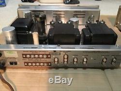 Great Pair Vintage Scott Lk-48 Tube Integrated Amp<-110 Tuner! Great Sounding