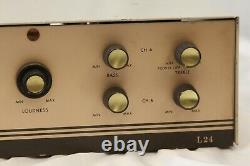 Grommes 24LJ Integrated Tube Amplifier + 4 6BQ5 Tubes Refurshed Guaranteed