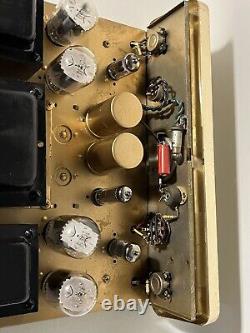 Grommes Model 240 El84 Integrated Stereo Tube Amplifier 1959 Modified To 6GT5A