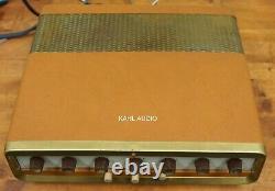 Grommes Model 40PG stereo tube integrated amp. Restored classic! $595 ONLY