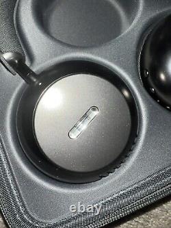 Gunmetal Vacuum Tube Headphones Dual-Mono Amp ANC Bluetooth 5.3 Hi-Res