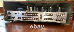 HH Scott 222D integrated stereo tube amp In Near Mint Condition With Case