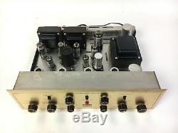 HH Scott 222 Stereomaster Vintage Tube Integrated Amplifier withCabinet Very CLEAN