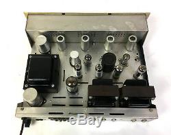 HH Scott 222 Stereomaster Vintage Tube Integrated Amplifier withCabinet Very CLEAN
