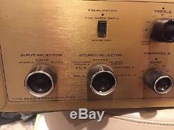 HH Scott 222b Integrated Amp Serviced and Clean with fresh tubes
