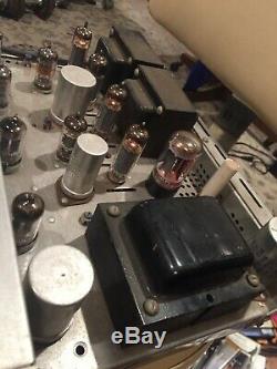 HH Scott 222b Integrated Amp Serviced and Clean with fresh tubes