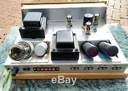 HH Scott 99D 99-D Tube Mono Integrated Amplifier Restored by Mapleshade Audio