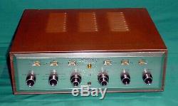 HH Scott LK-72 Late Essentially An LK-72B Stereo Tube Amplifier Working