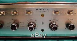 HH Scott LK-72 Late Essentially An LK-72B Stereo Tube Amplifier Working