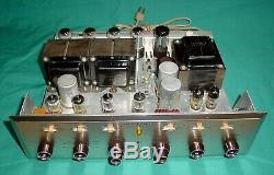 HH Scott LK-72 Late Essentially An LK-72B Stereo Tube Amplifier Working