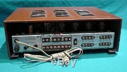 HH Scott LK-72 Late Essentially An LK-72B Stereo Tube Amplifier Working