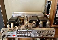 HH Scott Stereomaster 233 Tube Stereo Amplifier See Video Demo