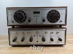 HH Scott Stereomaster 299-D Stereo Integrated Amplifier And 333-B AM FM Tuner