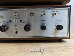 HH Scott Stereomaster 299-D Stereo Integrated Amplifier And 333-B AM FM Tuner