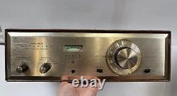HH Scott Stereomaster 299-D Stereo Integrated Tube Amplifier & 350B AM FM Tuner