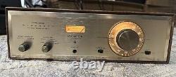 HH Scott Stereomaster 299-D Stereo Integrated Tube Amplifier & 350B AM FM Tuner