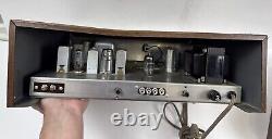 HH Scott Stereomaster 299-D Stereo Integrated Tube Amplifier & 350B AM FM Tuner