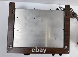 HH Scott Stereomaster 299-D Stereo Integrated Tube Amplifier & 350B AM FM Tuner