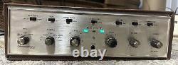 HH Scott Stereomaster 299-D Stereo Integrated Tube Amplifier & 350B AM FM Tuner