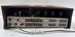 HH Scott Stereomaster 299-D Stereo Integrated Tube Amplifier & 350B AM FM Tuner