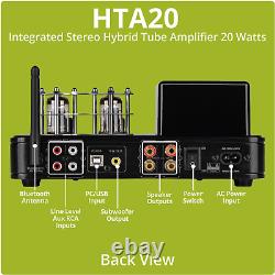HTA20 Stereo Hybrid Hi-Fi Tube Amplifier 20W Integrated Class A/B Design