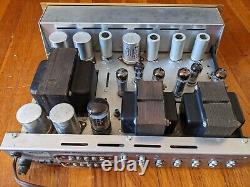 H. H. SCOTT STEREOMASTER 299A Integrated Tube Amplifier, Original Tubes Works