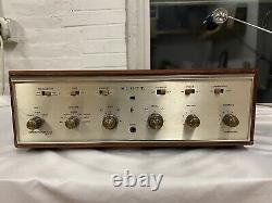 H. H. Scott 222-D Stereo Tube Integrated Amplifier Working Cabinet