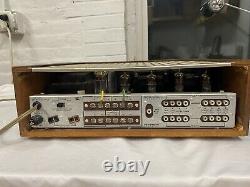 H. H. Scott 222-D Stereo Tube Integrated Amplifier Working Cabinet