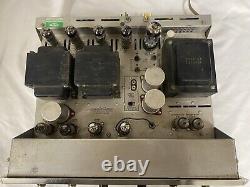 H. H. Scott 222-D Stereo Tube Integrated Amplifier Working Cabinet