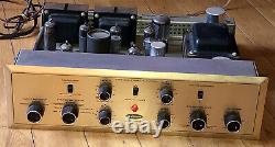 H. H. Scott 222 Type Stereo Master Tube Integrated Amplifier Amp Excellent