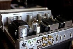H. H. Scott 222c Stereomaster Tube Integrated Amplifier sold without tubes