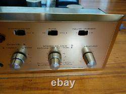H. H. Scott 299-C Tube Integrated Amplifier with Phono Works, Needs Tubes