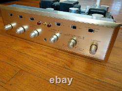 H. H. Scott 299-C Tube Integrated Amplifier with Phono Works, Needs Tubes