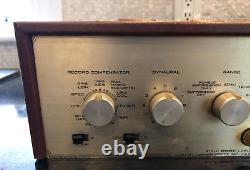 H. H. Scott Inc Type 210-D Dynaural Laboratory Integrated Tube Amplifier