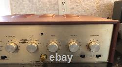 H. H. Scott Inc Type 210-D Dynaural Laboratory Integrated Tube Amplifier
